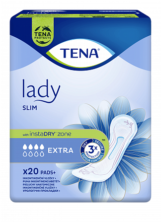 ТЕНА Lady Slim Extra Урологические прокладки для женщин, 20 шт - фото № 1